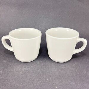 Syscoware 9487141 White China Coffee Cup Mug Restaurant American Diner Tableware